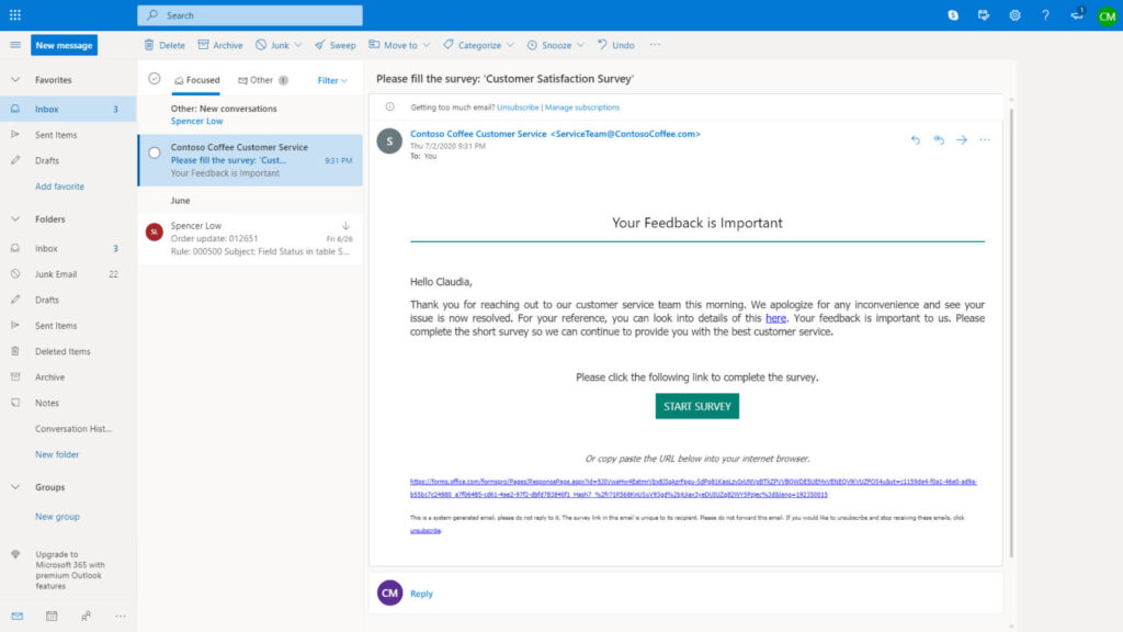 CRM Microsoft Dynamics 365 |  feedback