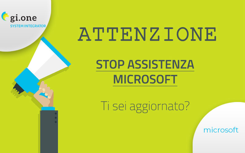 stop assistenza microsoft | Gi.One Ingest