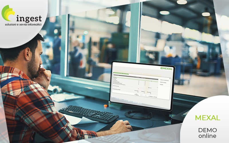 DEMO ONLINE Gestionale MEXAL: i moduli magazzino e produzione | INGEST
