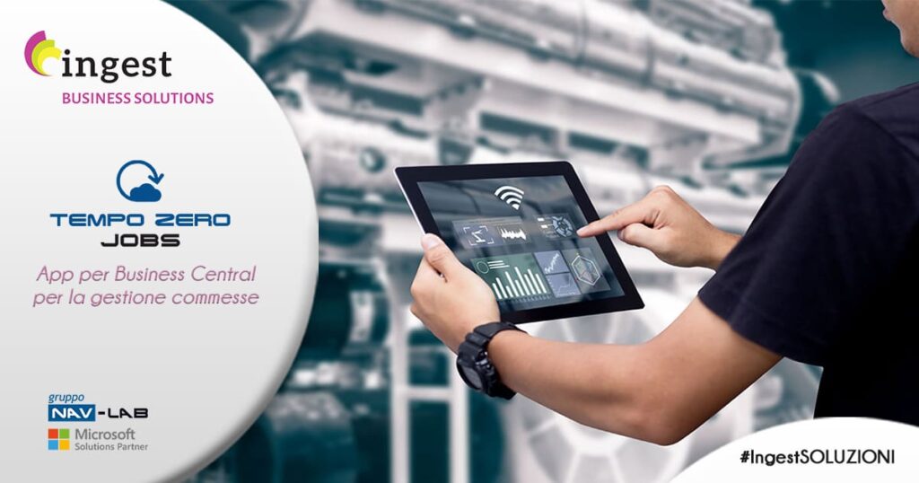 TEMPO ZERO JOBS: gestione commesse nell'ERP Business Central | INGEST