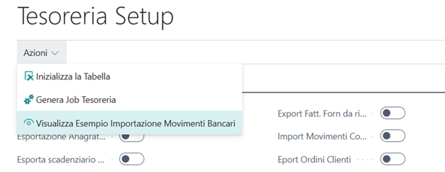 TEMPO ZERO TESORERIA: App per Microsoft Business Central. Versione LITE | INGEST