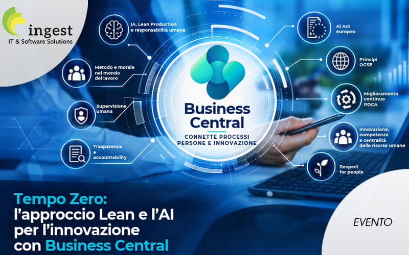 EVENTO | Tempo Zero: l’approccio Lean e l’AI per l’innovazione con Business Central